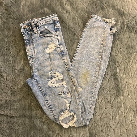 American Eagle Super Hi-Rise Jeggings - Picture 2 of 3